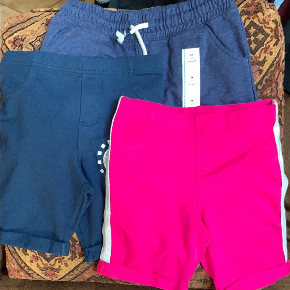 Girls size 7 and 8 lot of 3 shorts. Perfect condition